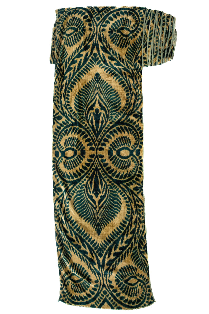 Velvet Ikat Textile