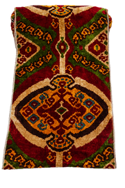 Velvet Ikat Textile