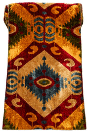 Velvet Ikat Textile