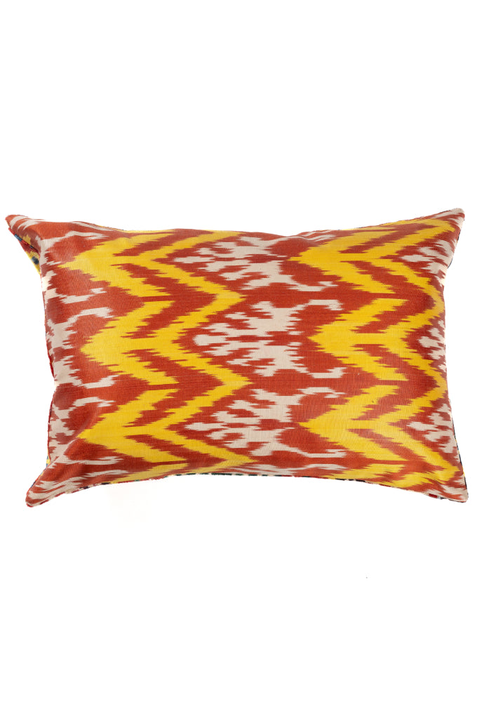 Ikat Velvet Pillow