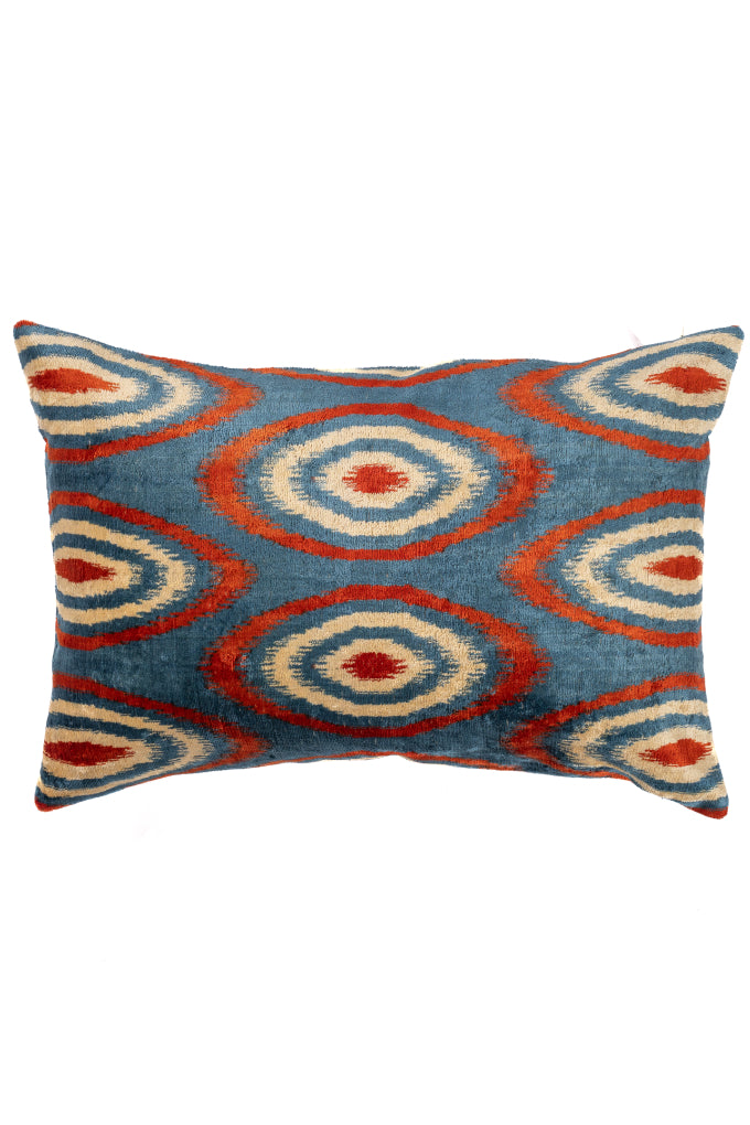 Ikat Velvet Pillow