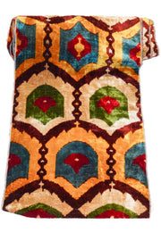 Velvet Ikat Textile