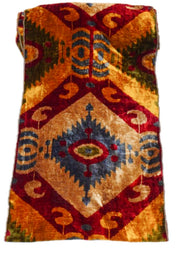 Velvet Ikat Textile