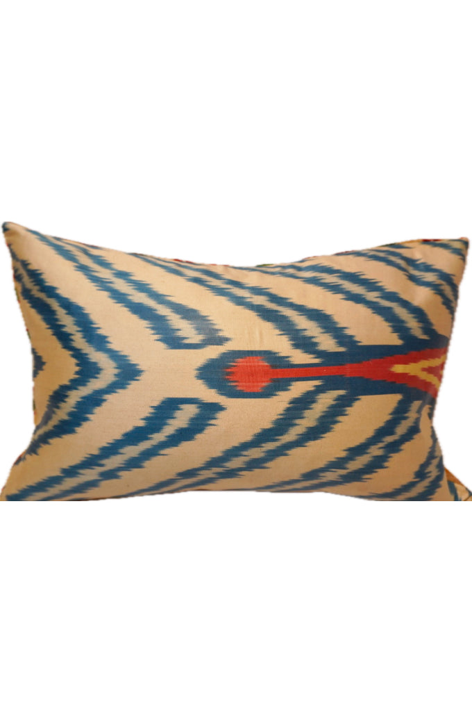 Ikat Velvet Pillow
