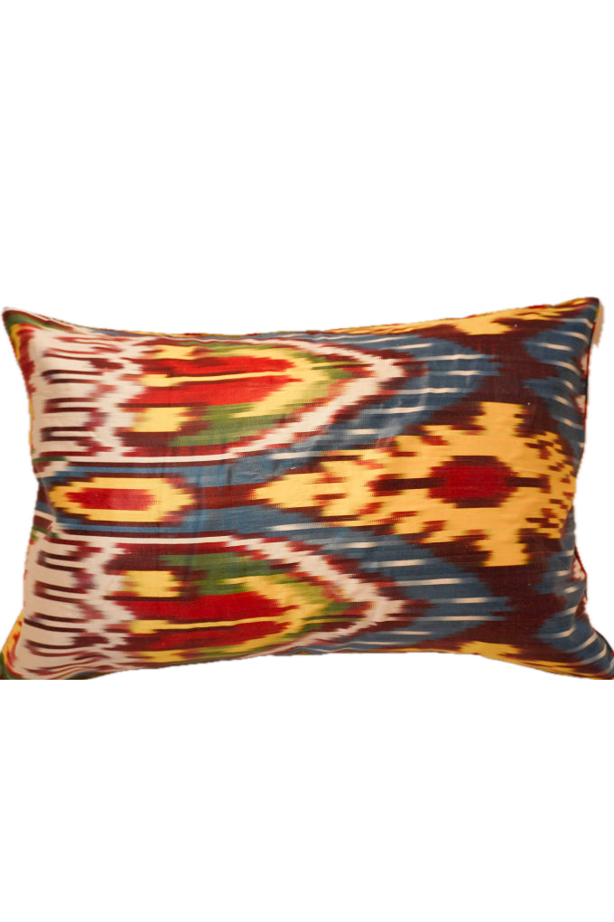 Ikat Velvet Pillow